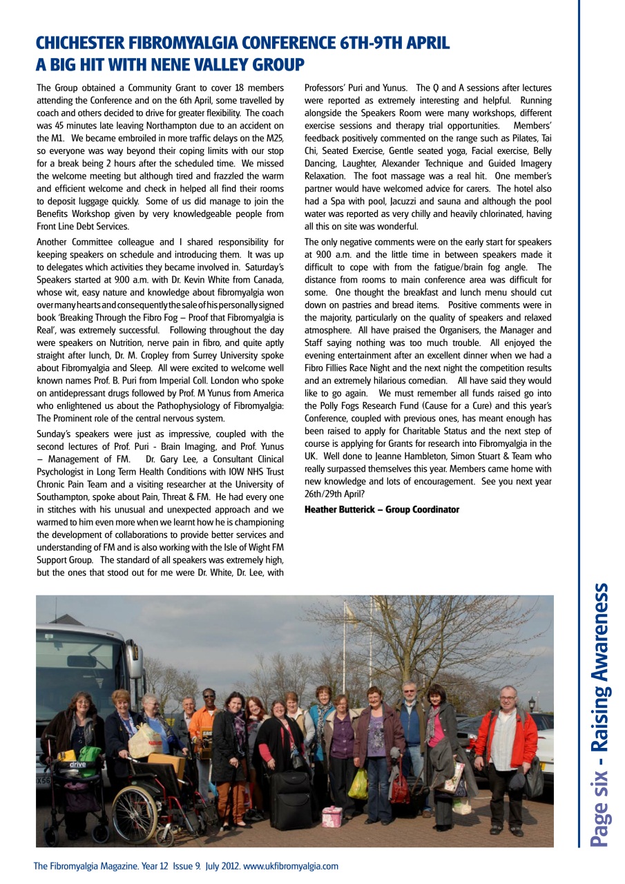 Fibromyalgia Magazine Preview Pages