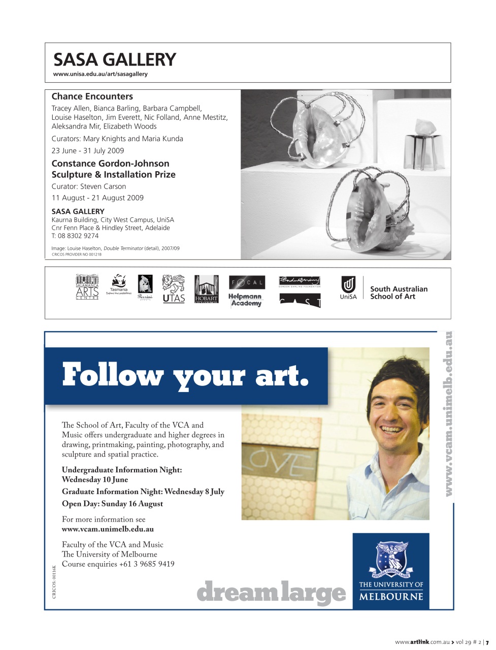 Artlink Magazine Preview Pages