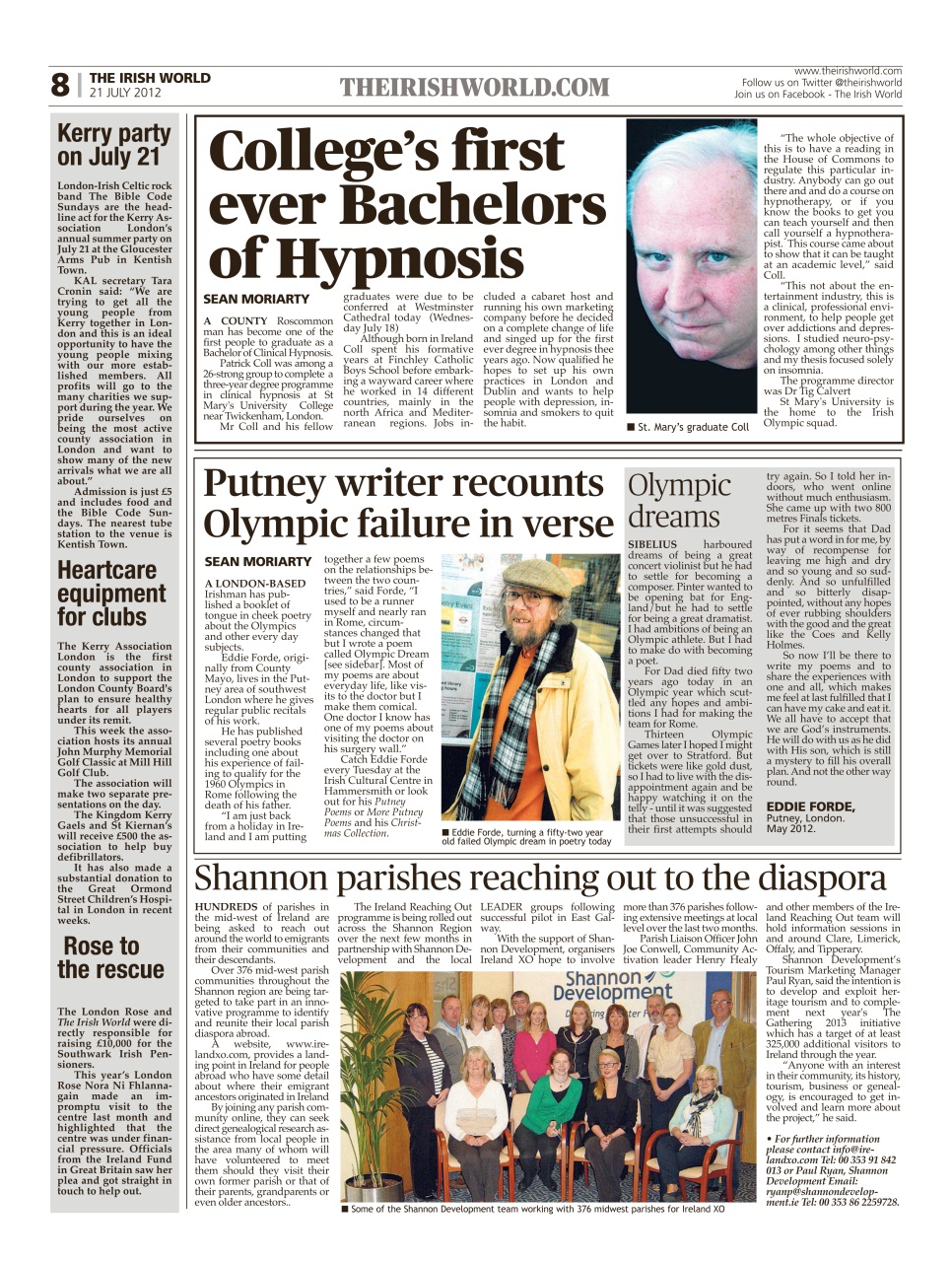 Irish World Preview Pages