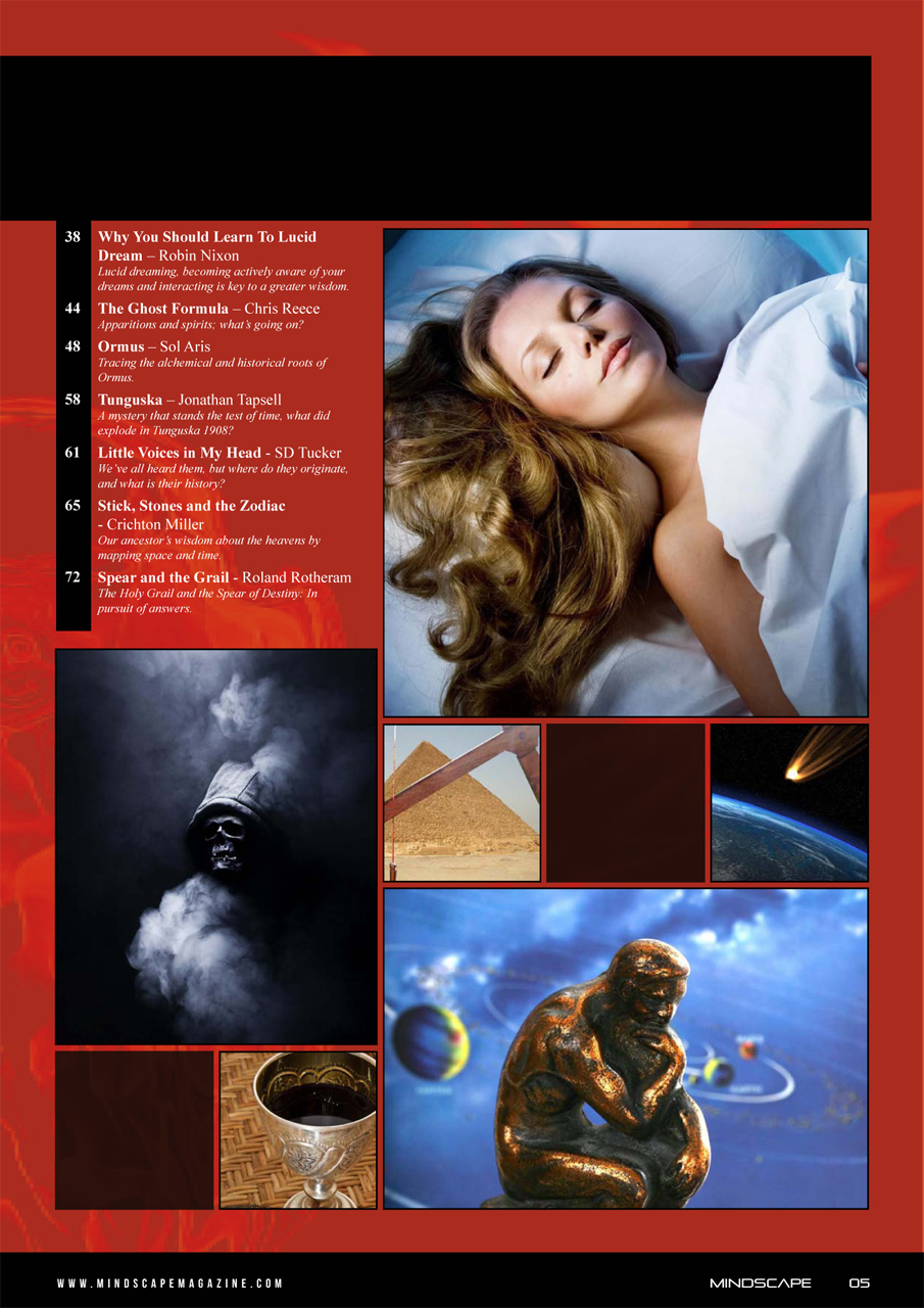 Mindscape Magazine Preview Pages