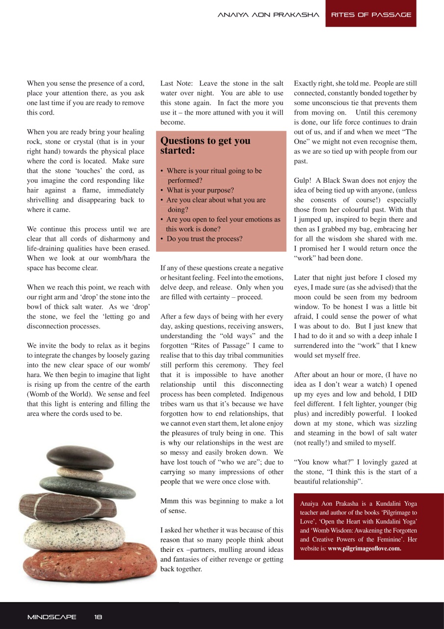 Mindscape Magazine Preview Pages