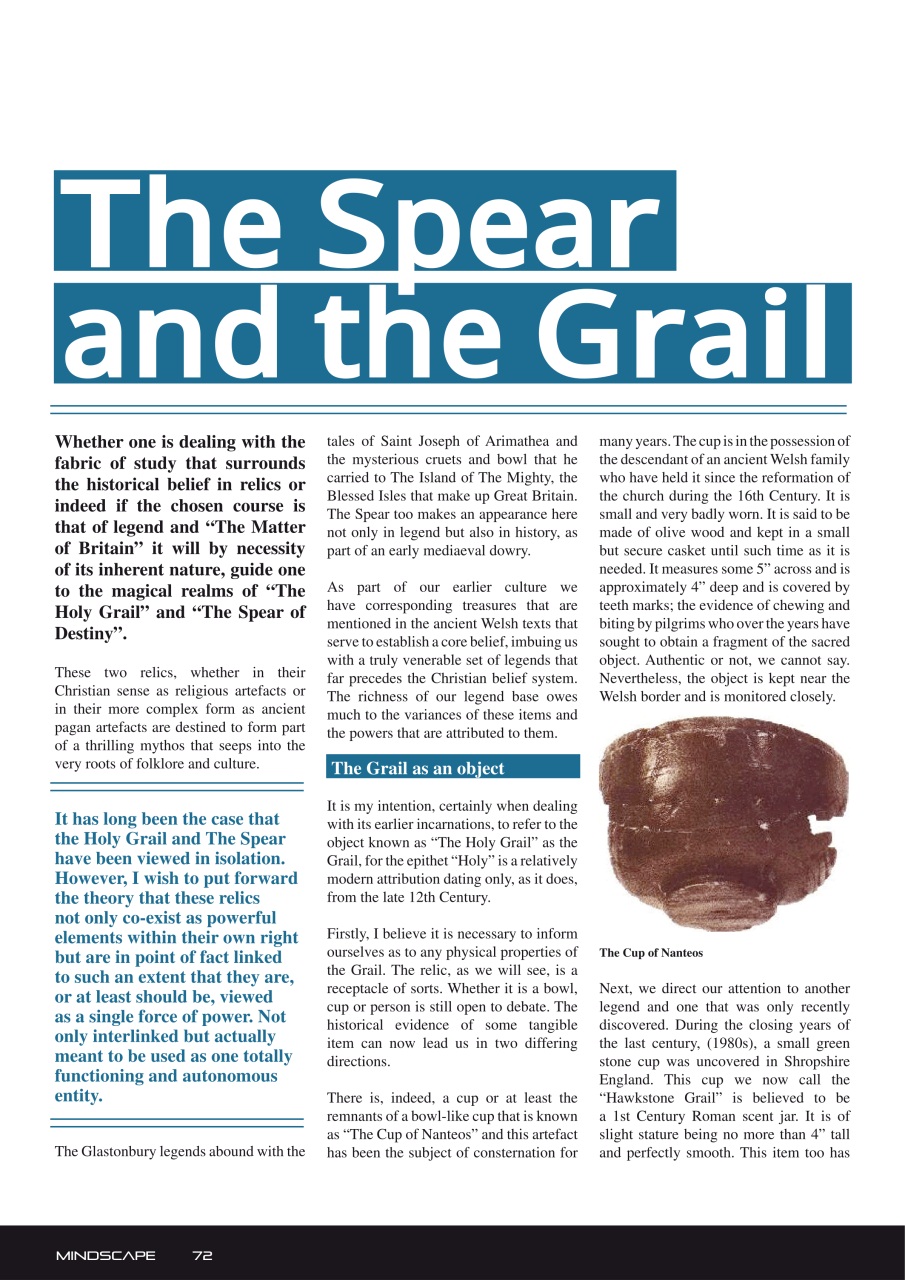 Mindscape Magazine Preview Pages