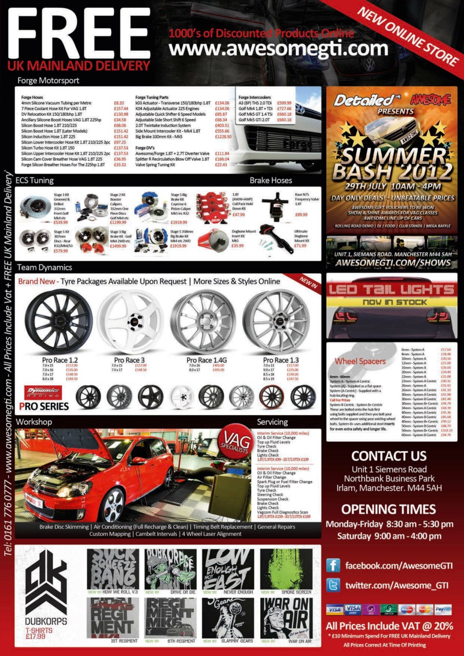 Performance VW Preview Pages