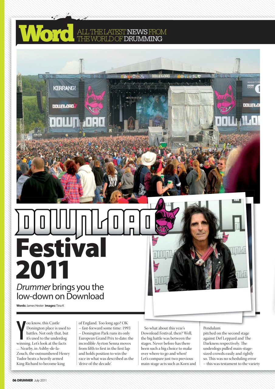 iDrum magazine: Never miss a beat Preview Pages