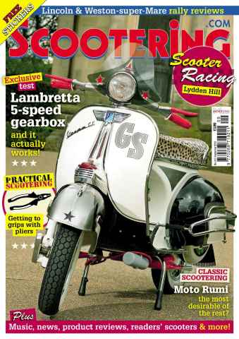 Scootering issue September 2012