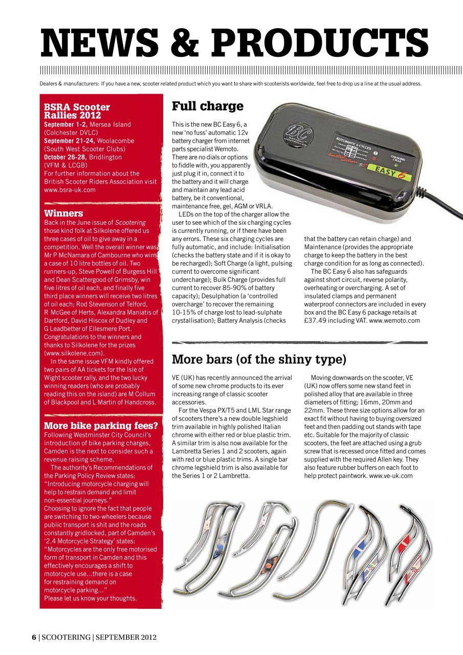 Scootering Preview Pages