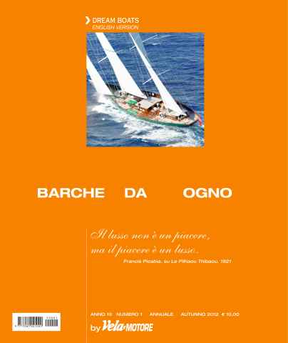 Barche da Sogno 1 2012 issue Barche da Sogno 1 2012