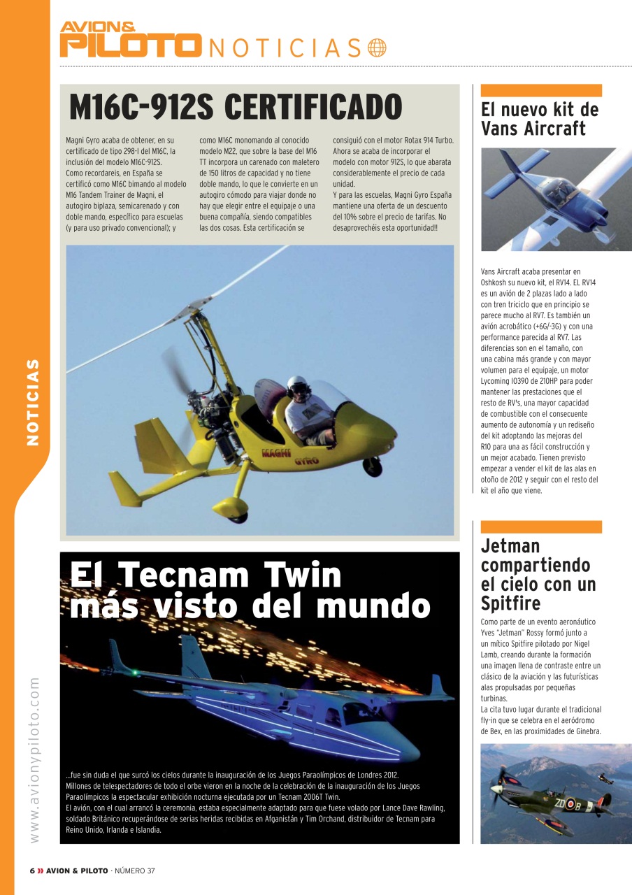 Revista Avion & Piloto Preview Pages
