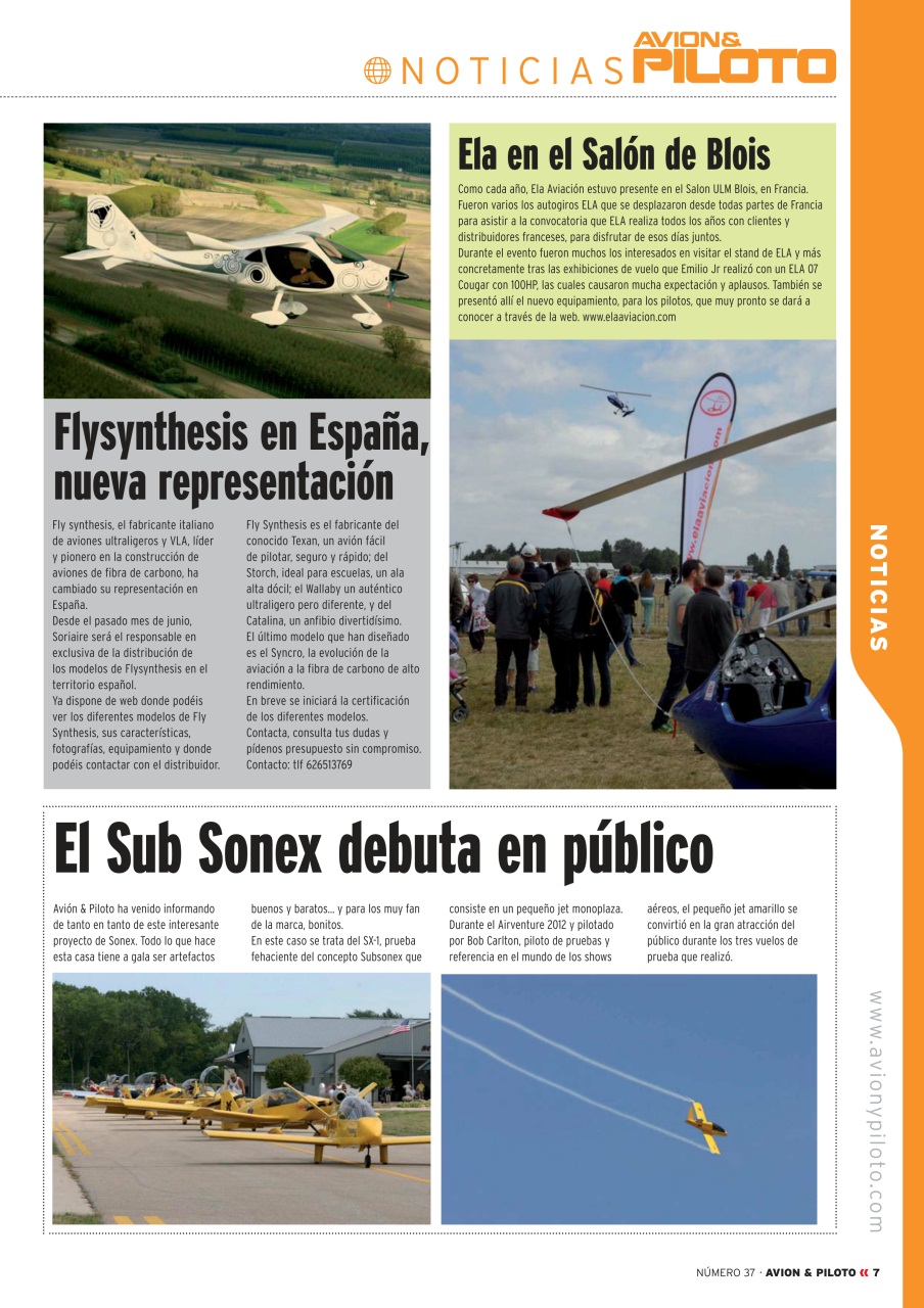 Revista Avion & Piloto Preview Pages