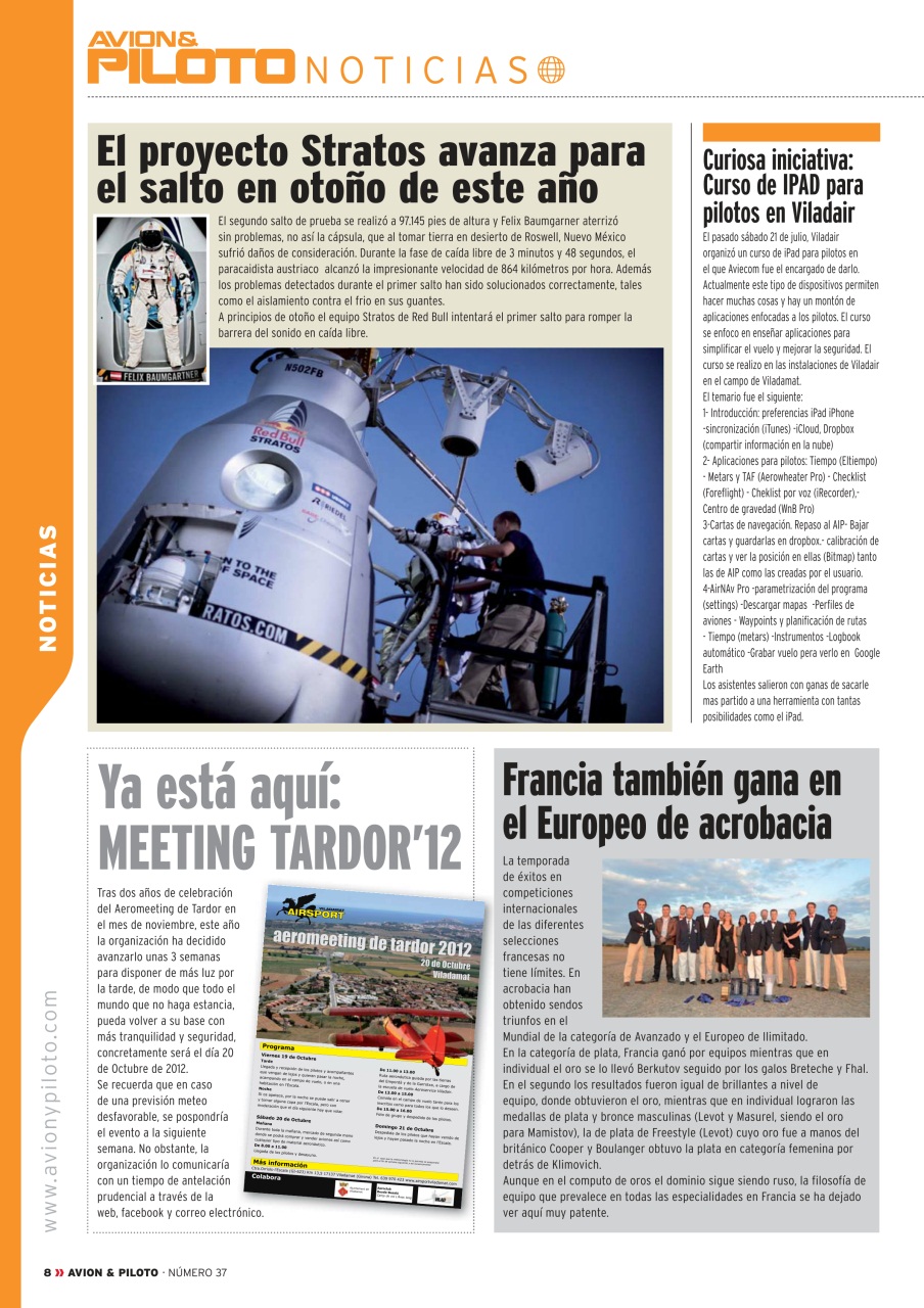 Revista Avion & Piloto Preview Pages