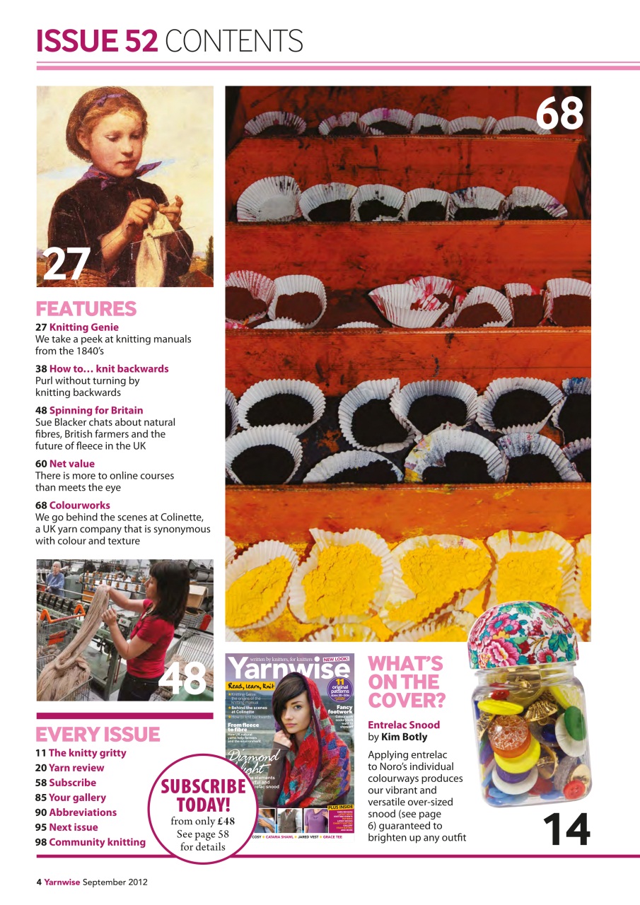 Yarnwise Preview Pages