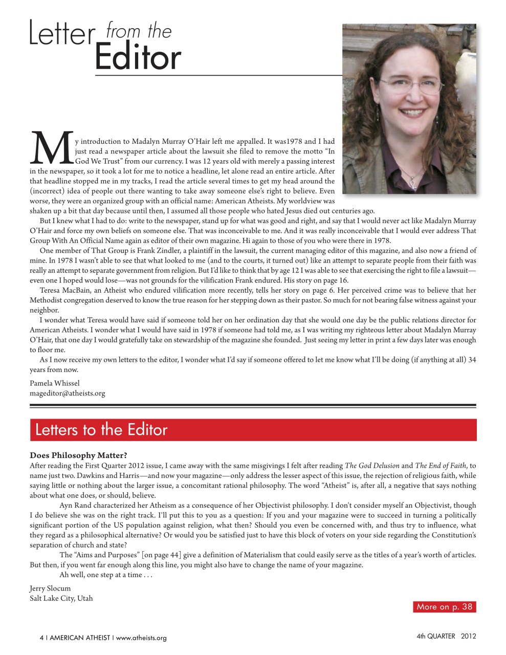 American Atheist Preview Pages