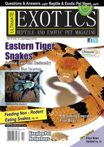 Ultimate Exotics issue July-August 2012