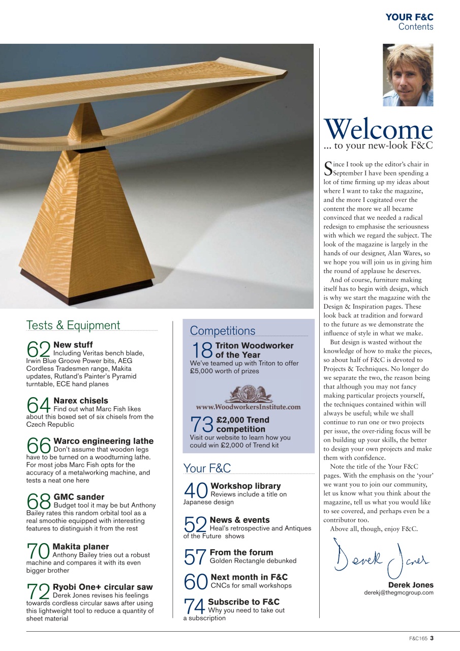 Furniture & Cabinetmaking Preview Pages