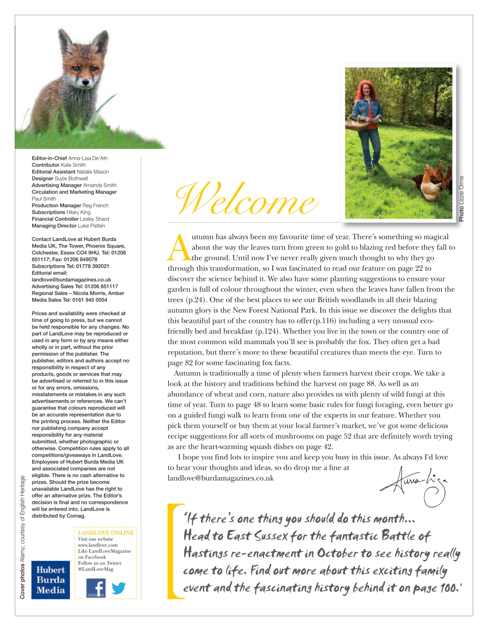 LandLove Magazine Preview Pages