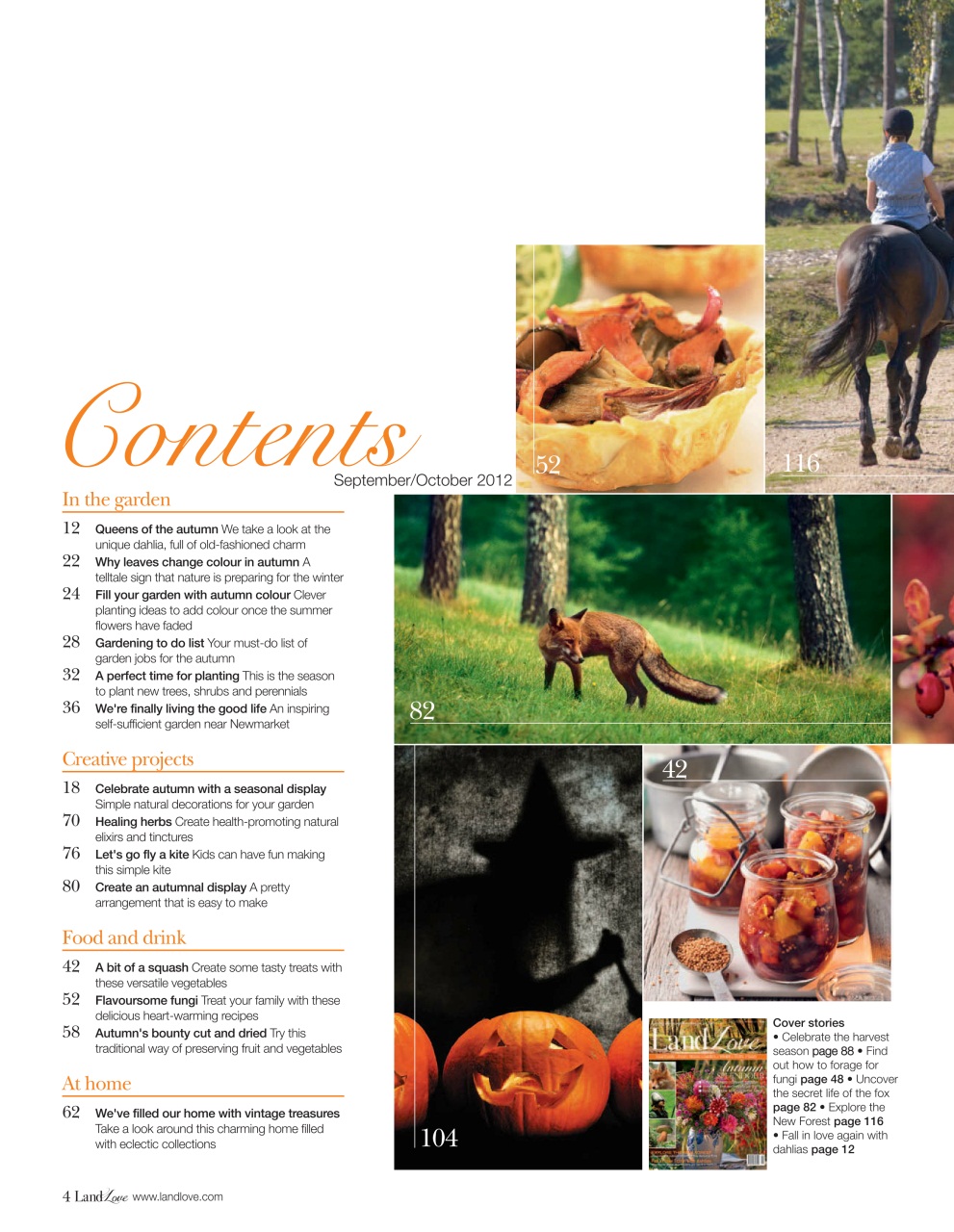 LandLove Magazine Preview Pages