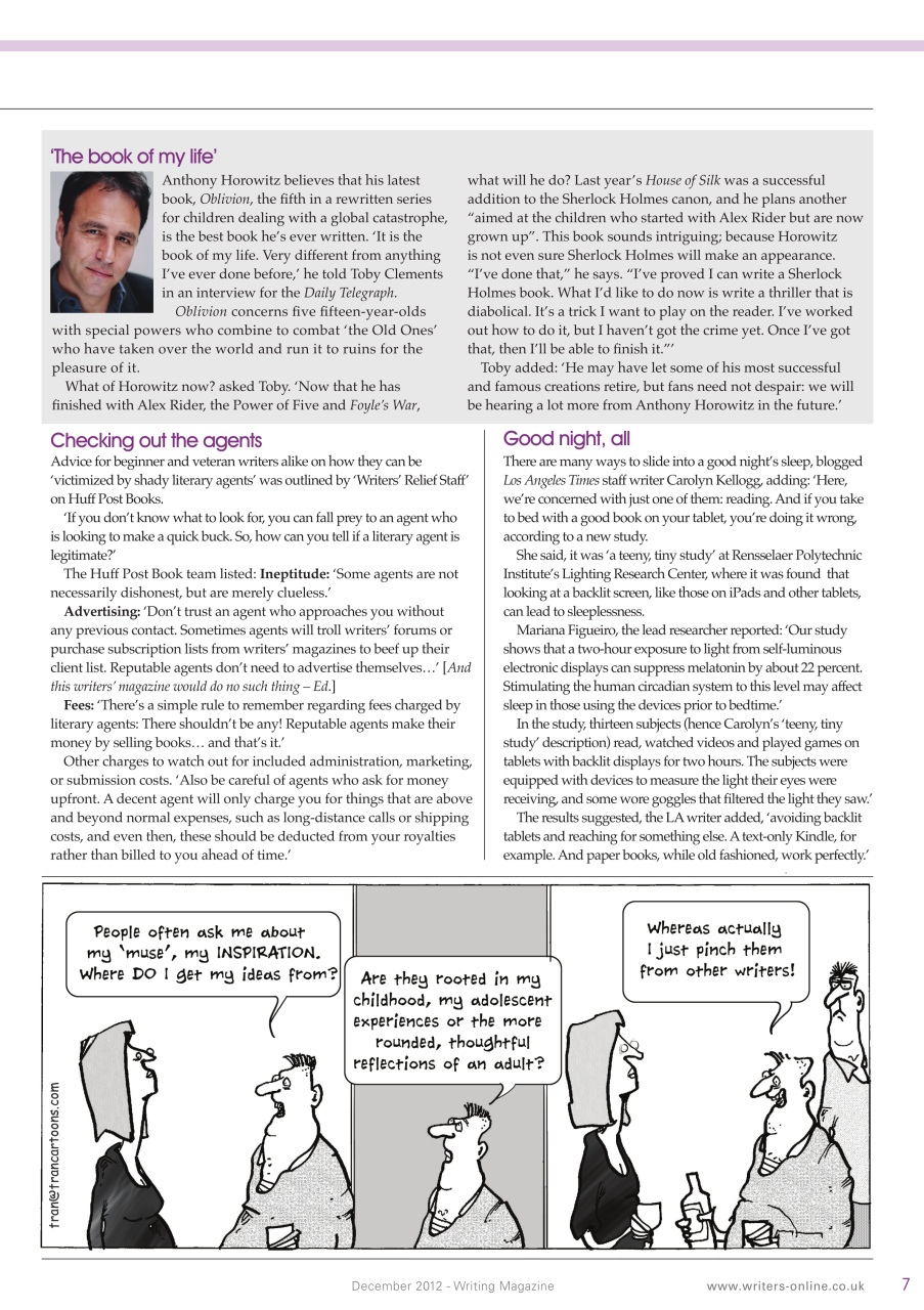 Writing Magazine Preview Pages