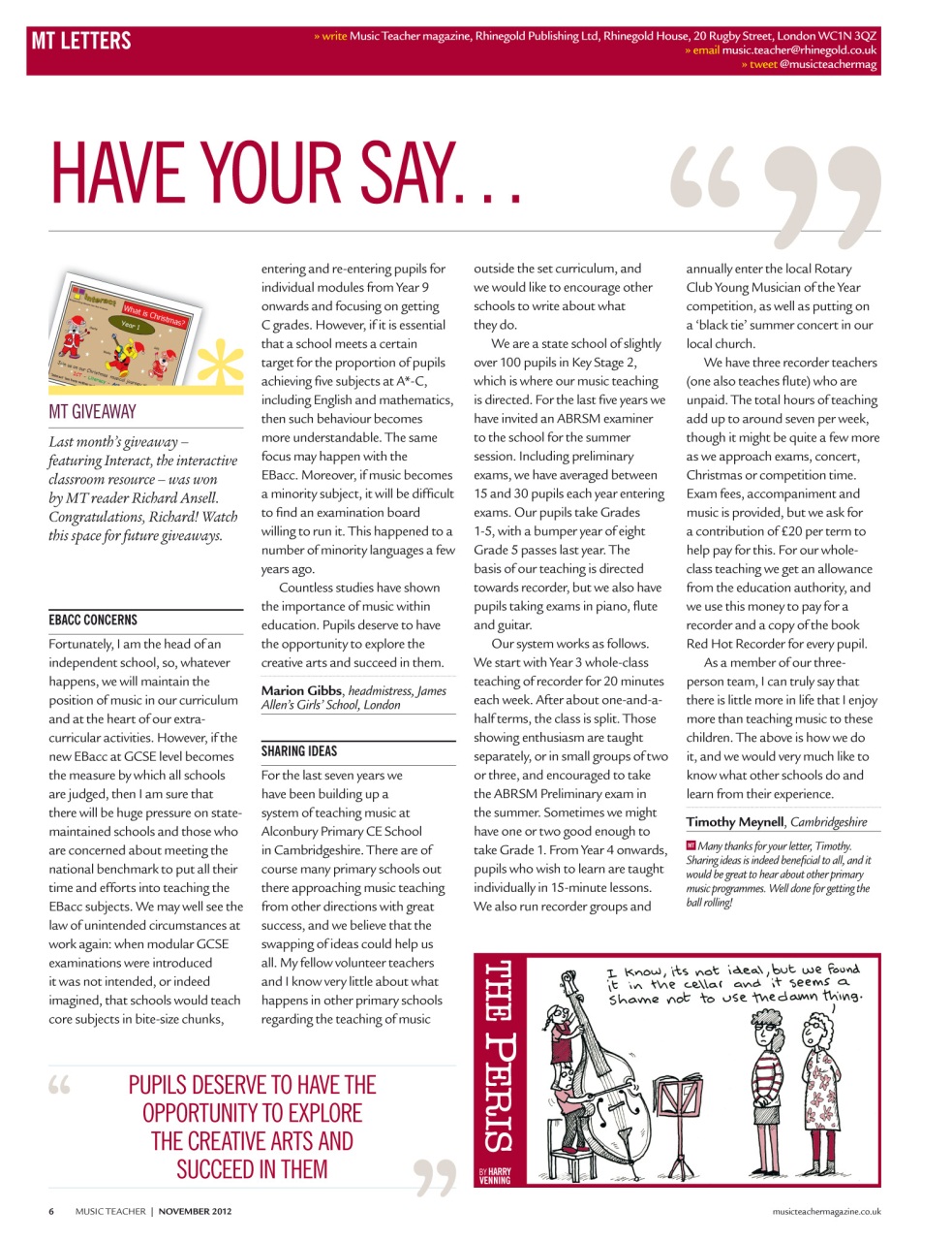 Music Teacher Preview Pages