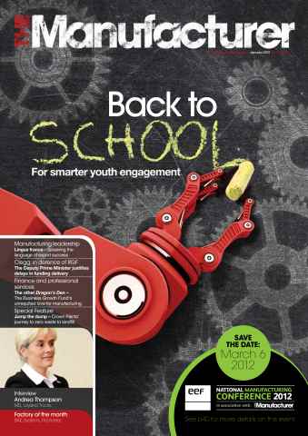 The Manufacturer issue The Manufacturer - January 2012