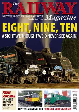Railway Magazine issue December 2012