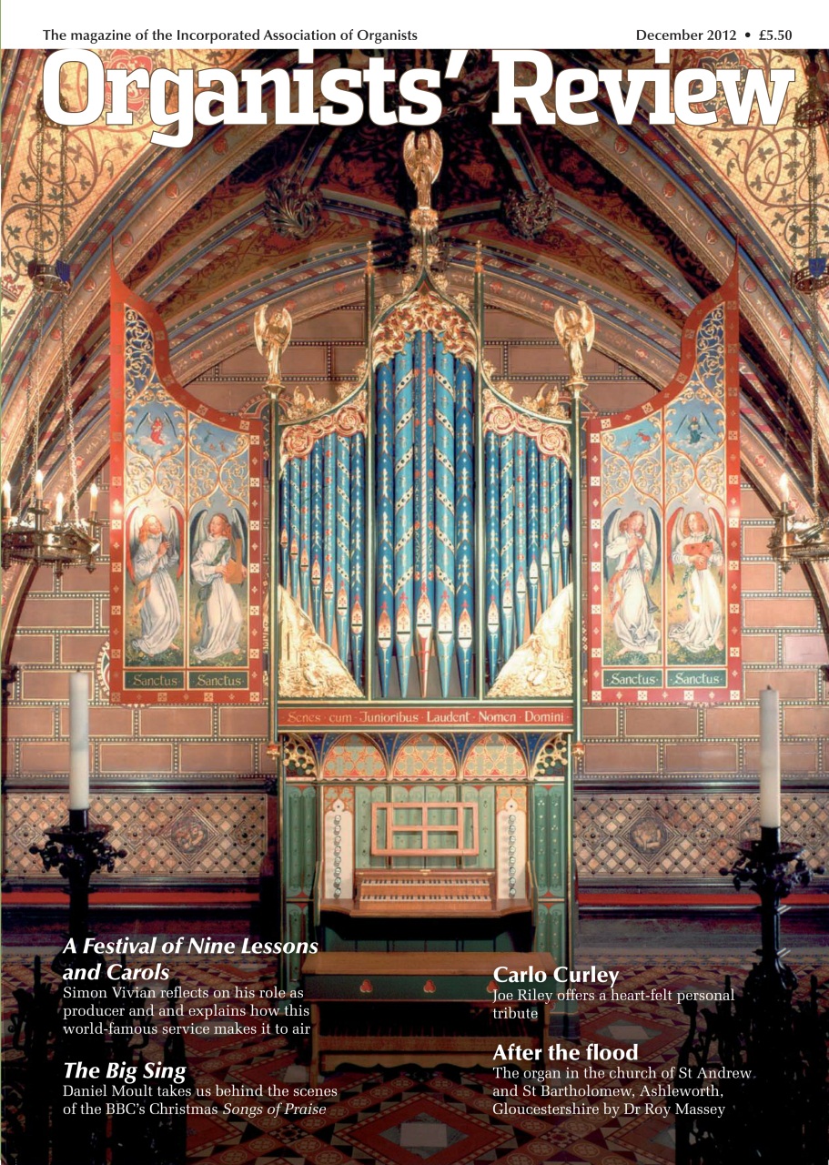 Organists' Review Preview Pages