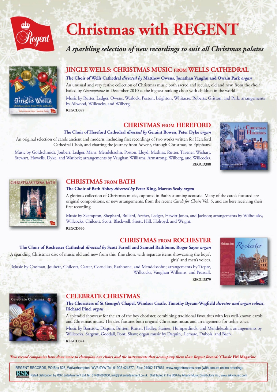 Organists' Review Preview Pages