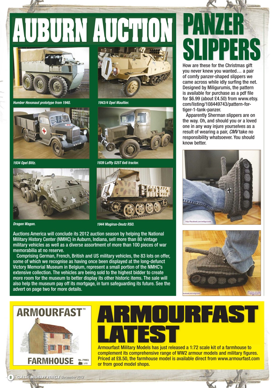 Classic Military Vehicle Preview Pages