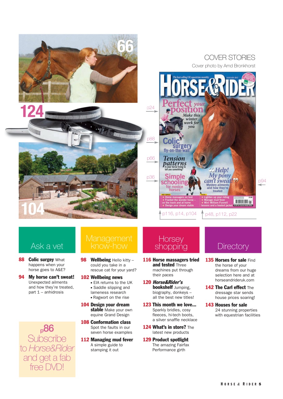Horse&Rider Magazine - UK equestrian magazine for Horse and Rider Preview Pages