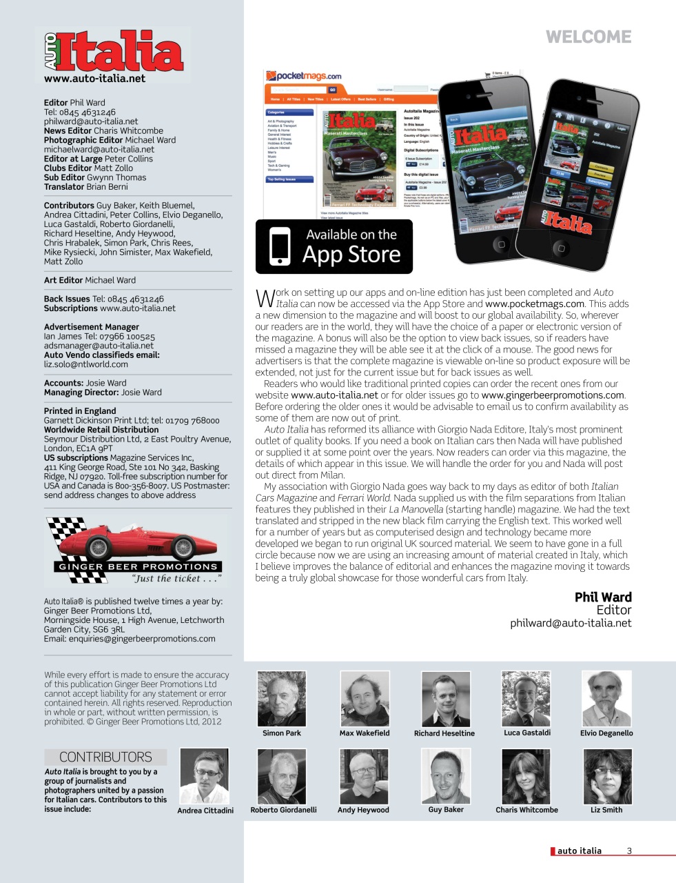 AutoItalia Magazine Preview Pages