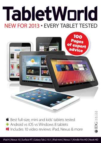 TabletWorld 2013 issue TabletWorld 2013