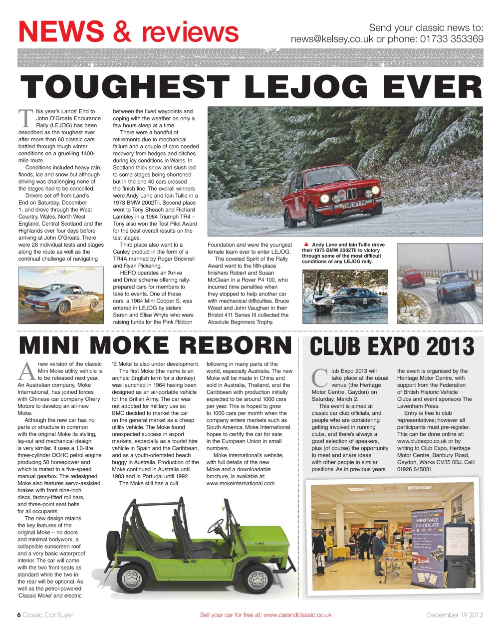 Classic Car Buyer Preview Pages