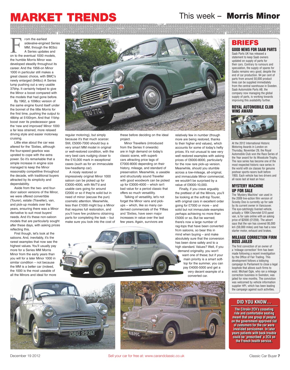 Classic Car Buyer Preview Pages