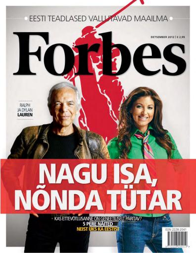Forbes Estonia issue 