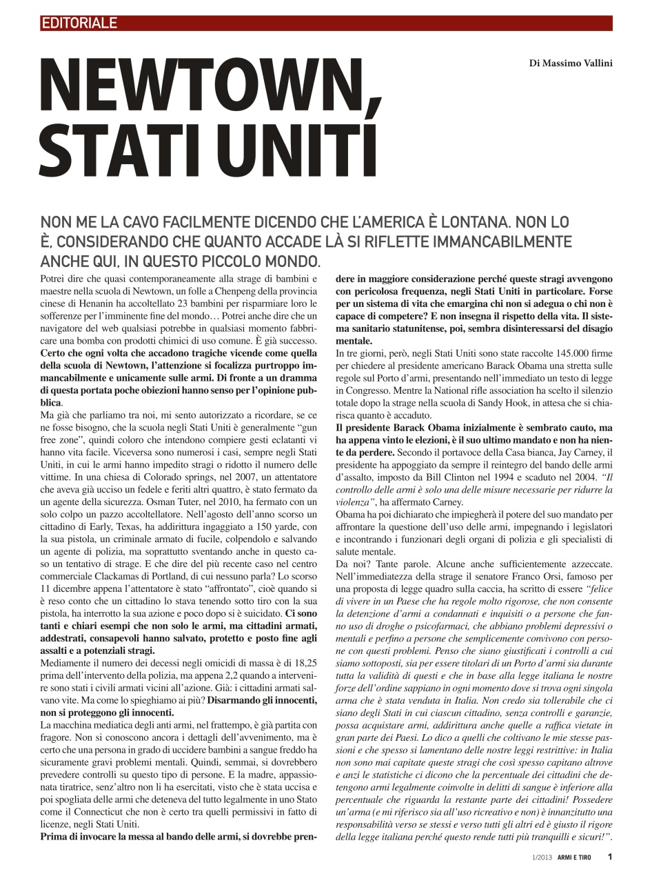 Armi E Tiro Preview Pages