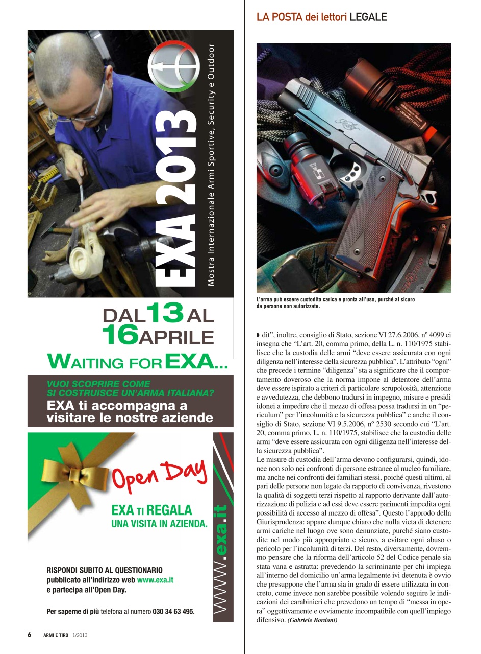 Armi E Tiro Preview Pages