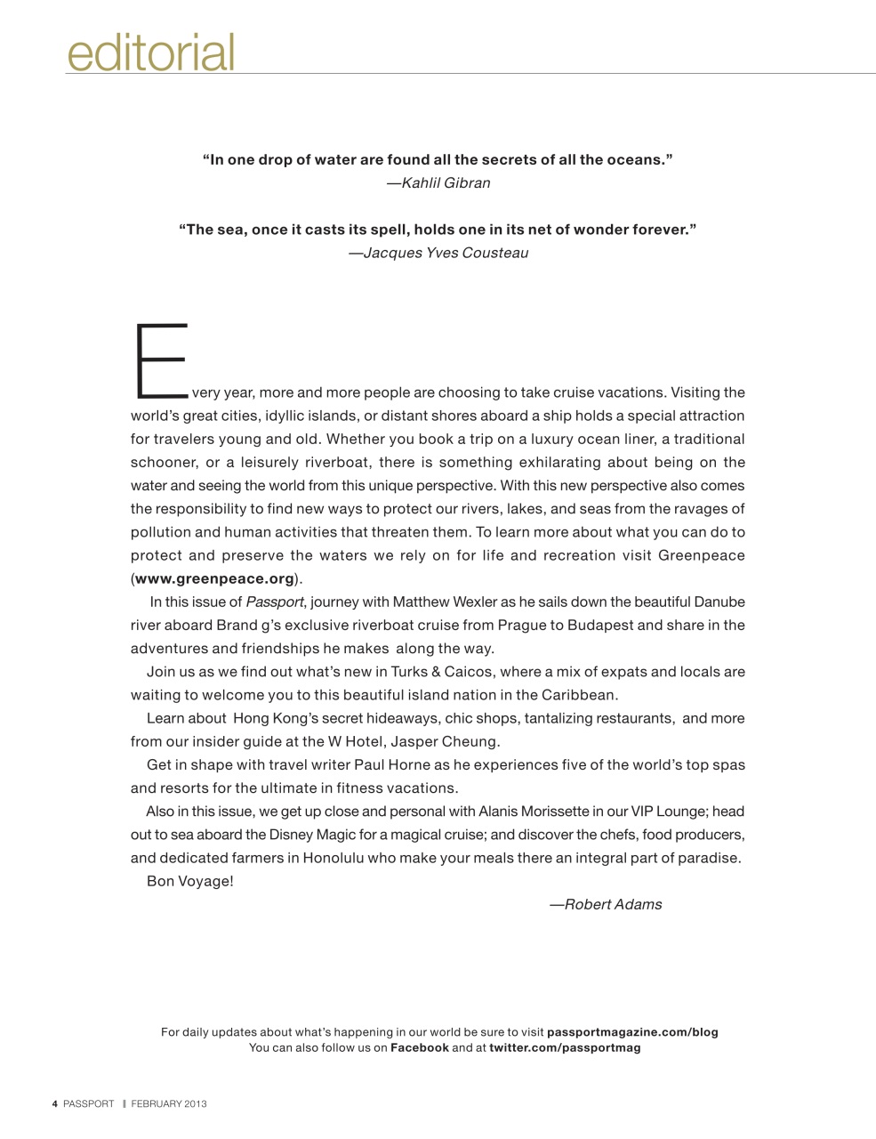 Passport Preview Pages