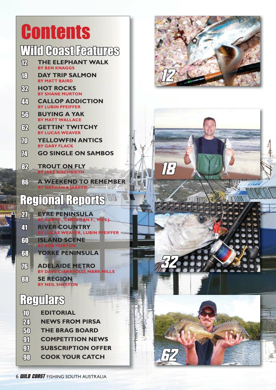 Fishing SA Preview Pages