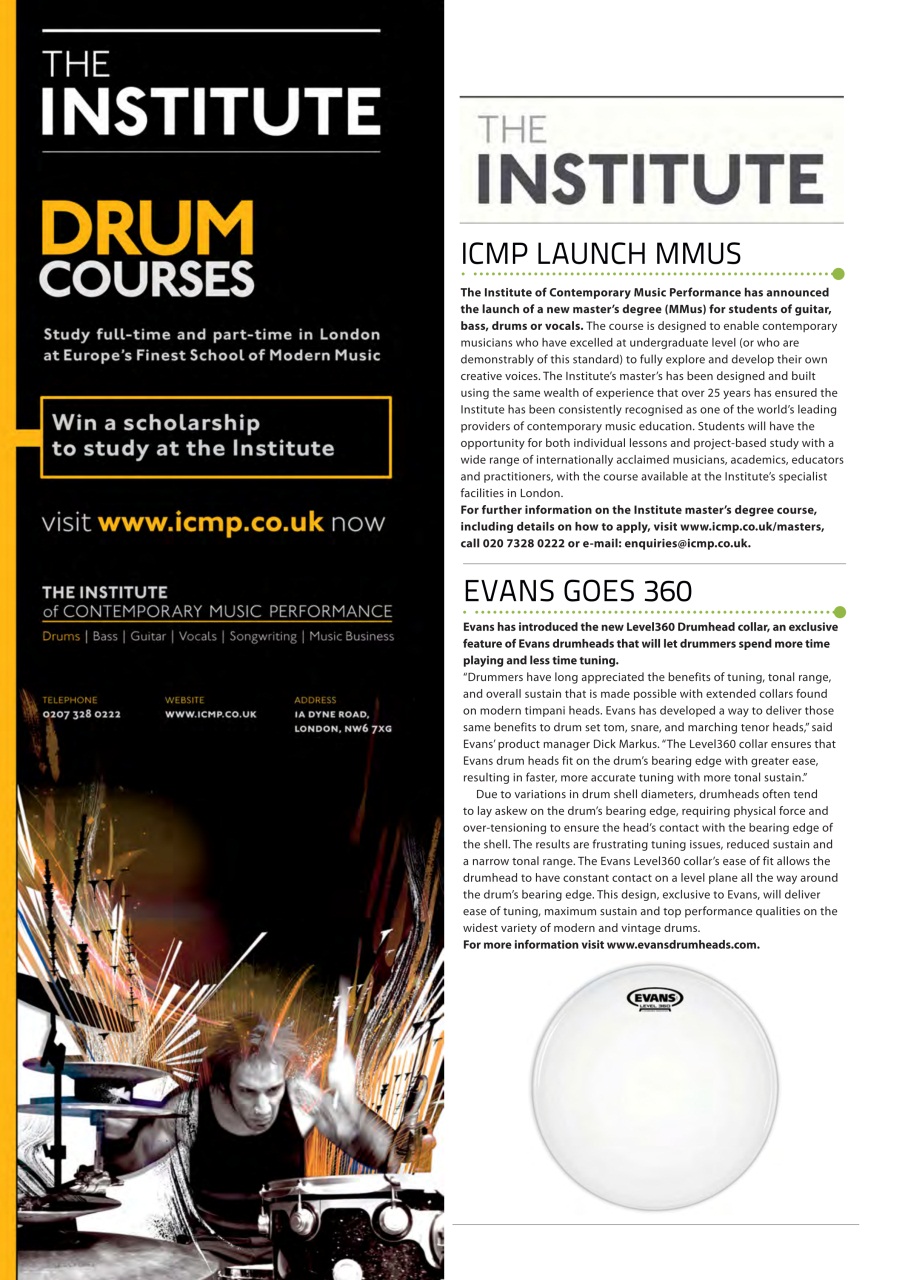iDrum magazine: Never miss a beat Preview Pages