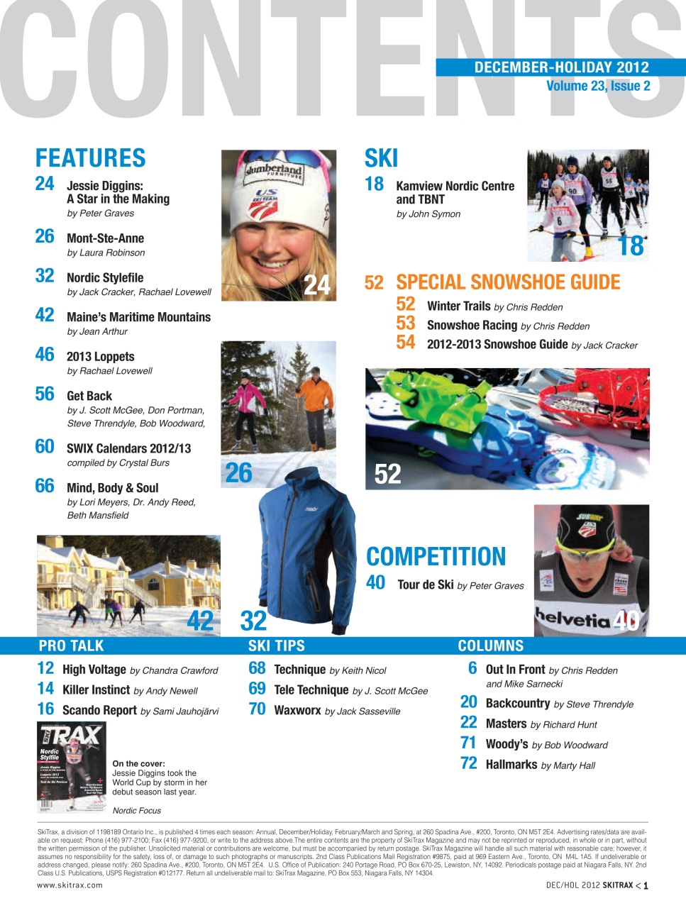 SkiTrax Preview Pages