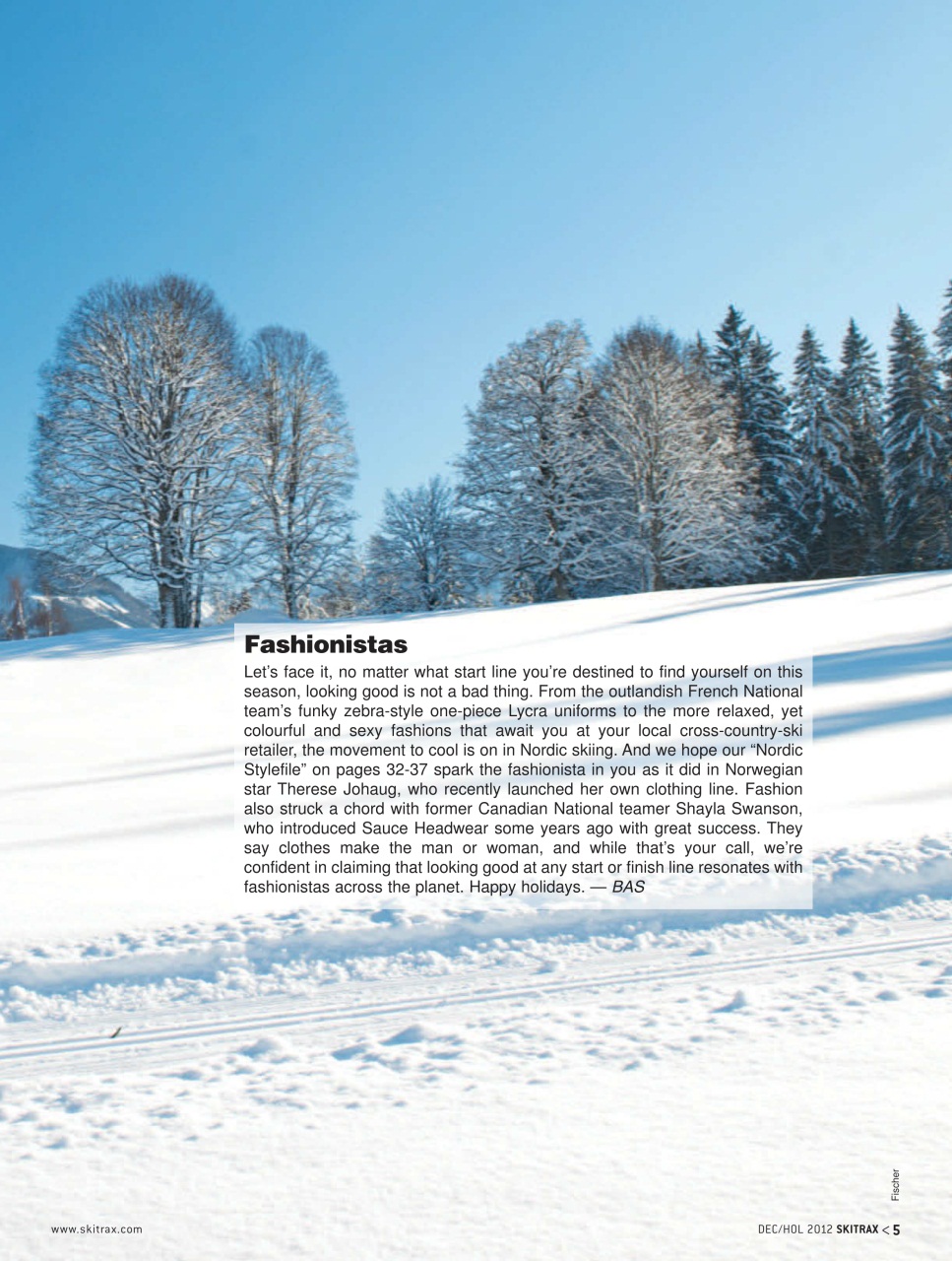 SkiTrax Preview Pages