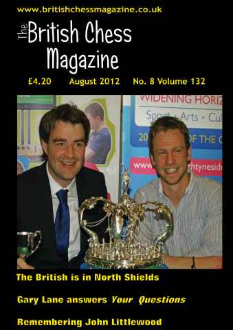 British Chess Magazine issue August 2012