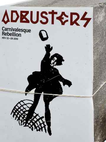 Adbusters issue November-December 2010