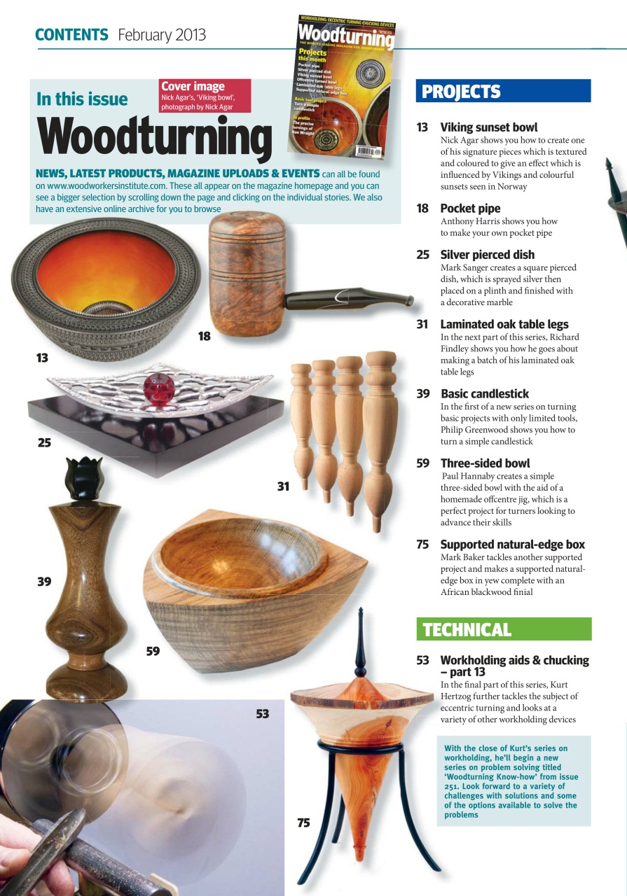 Woodturning Preview Pages