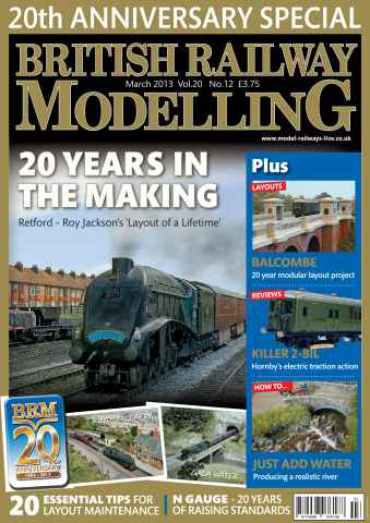 British Railway Modelling (BRM) issue MARCH 2013