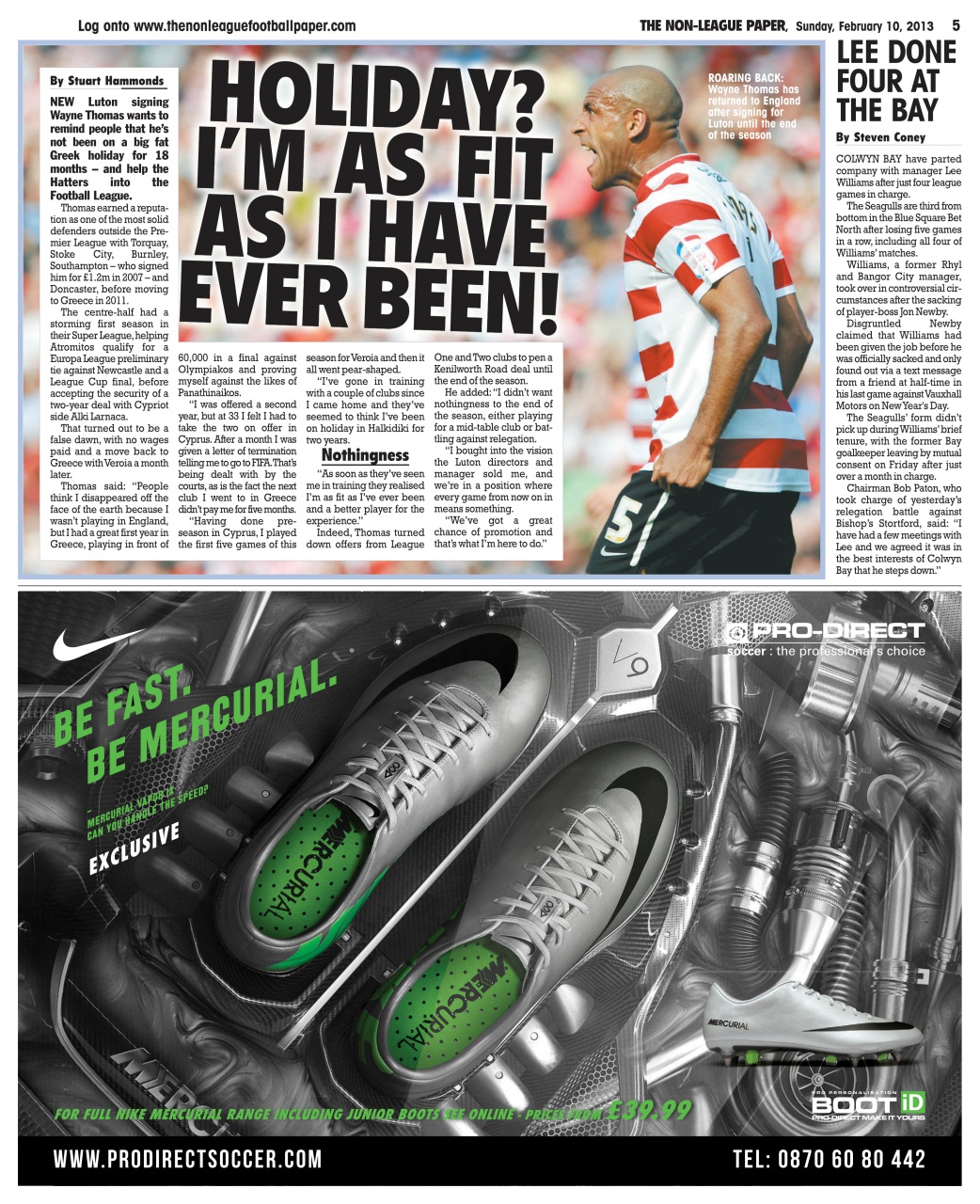 The Non-League Football Paper Preview Pages