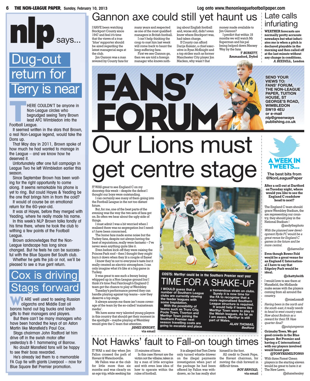 The Non-League Football Paper Preview Pages