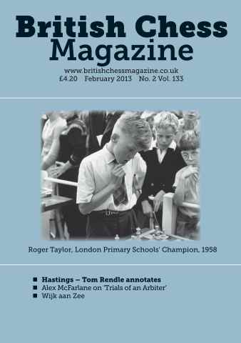 British Chess Magazine issue February 2013