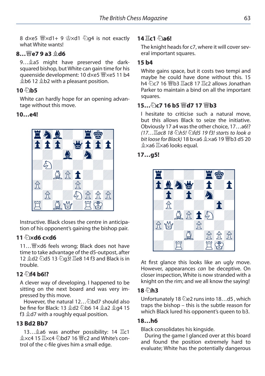 British Chess Magazine Preview Pages
