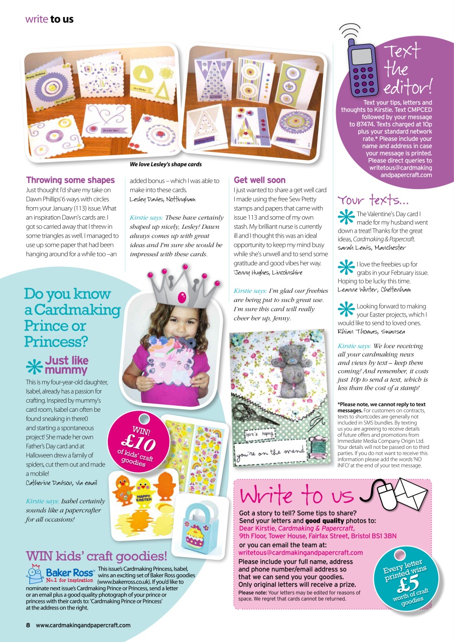 Cardmaking & Papercraft Preview Pages