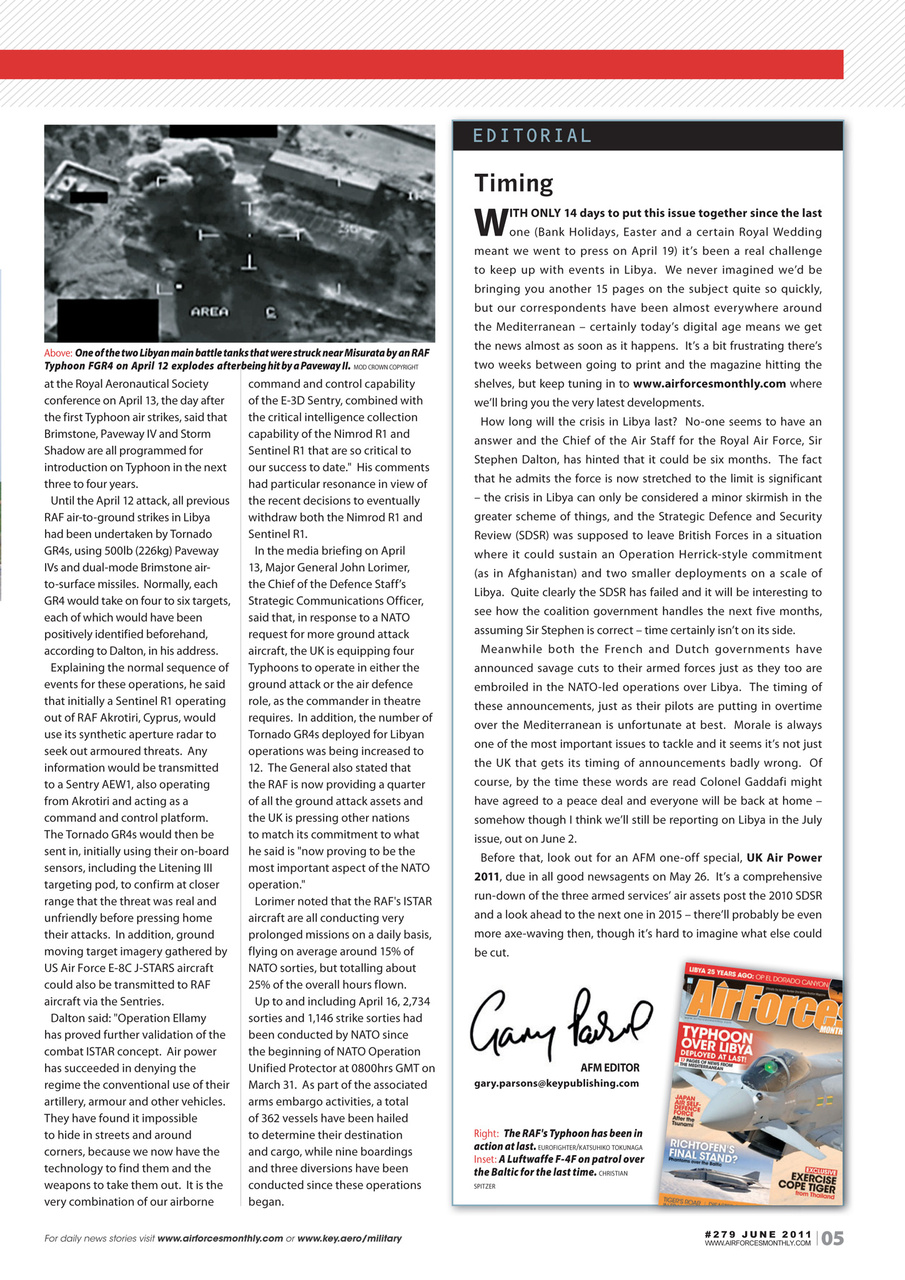 AirForces Monthly Preview Pages